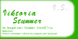 viktoria stummer business card